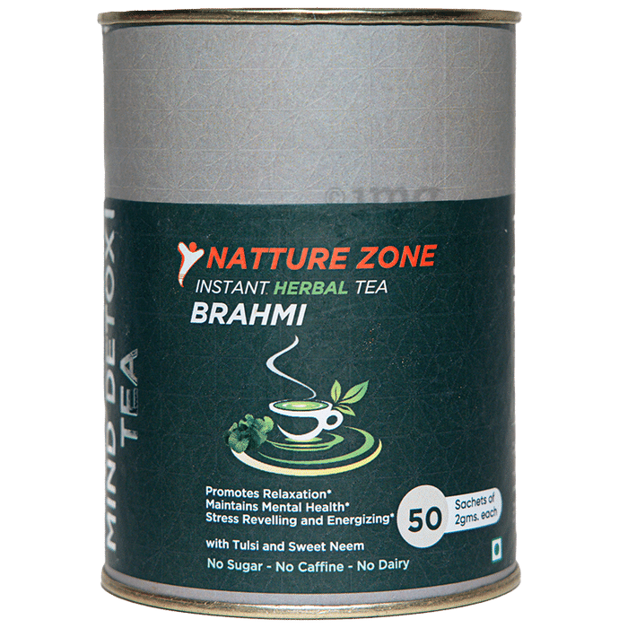 Natture Zone Instant Herbal Tea Sachet (2gm Each) Brahmi