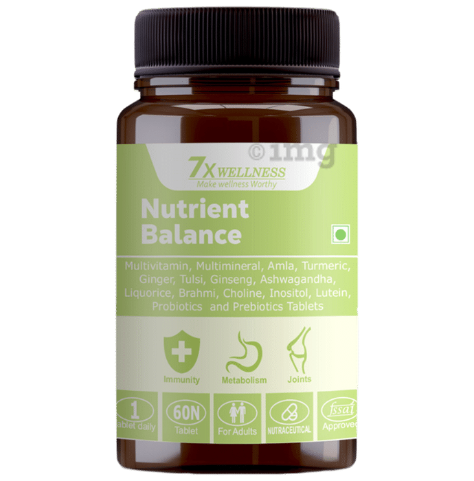 7X Wellness Nutrient Balance Tablet (60 Each) Bottle
