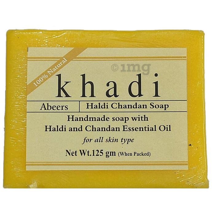 Khadi Abeers Haldi Chandan Soap