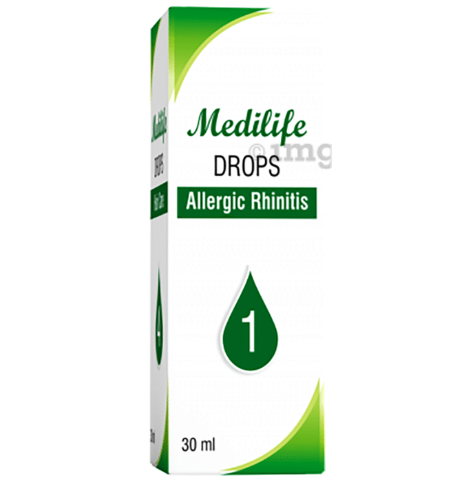 Medilife No 1 Allergic Rhinitis Drop (30ml Each)