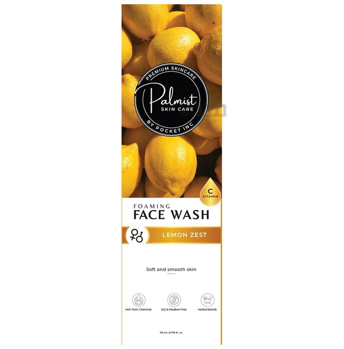 Palmist Foaming Face Wash Lemon Zest