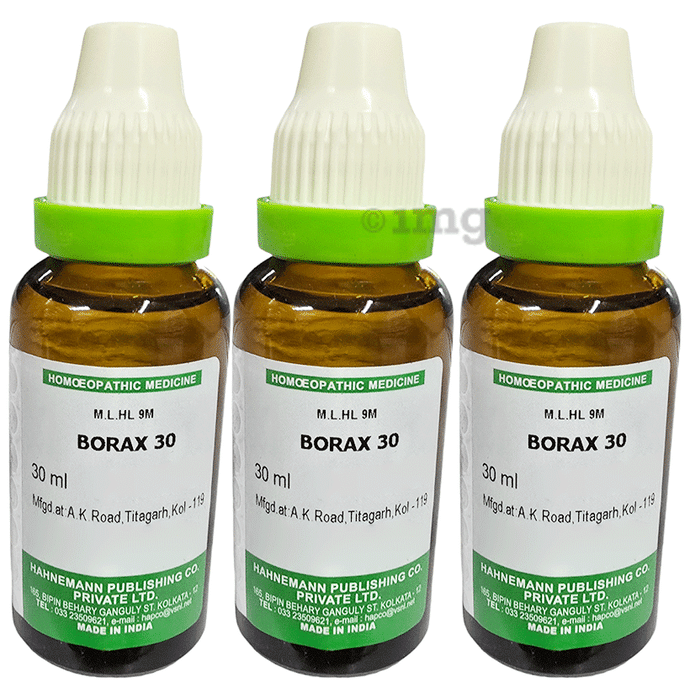 Hapco Borax (30ml Each) 30