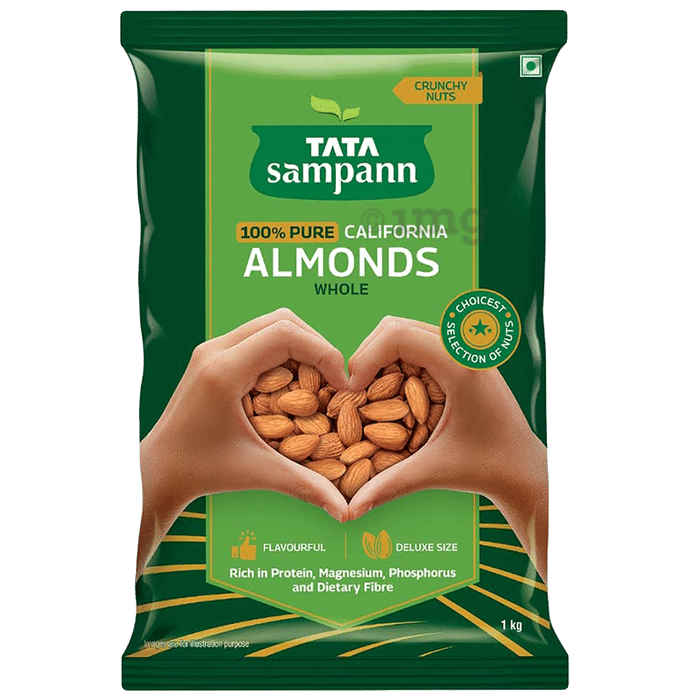 Tata Sampann Pure California Almonds Whole