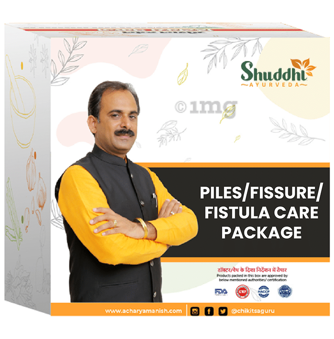 Shuddhi Ayurveda Piles/Fissure/Fistula Care Package