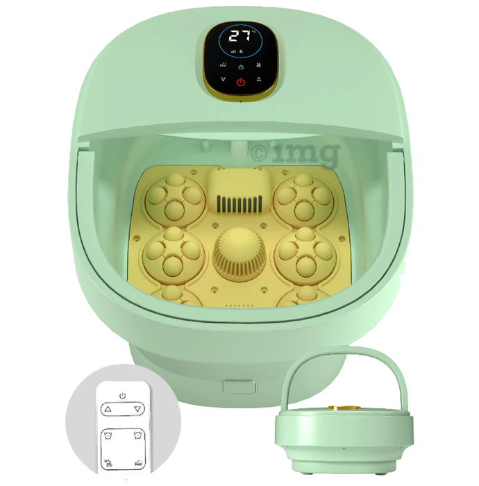 Caresmith Revive Foldable Foot Spa Massager Green