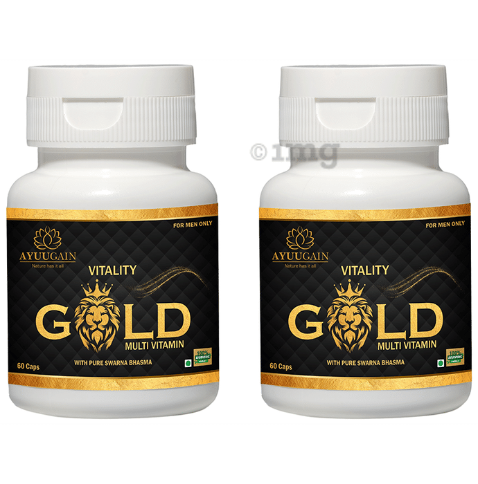 Ayuugain Vitality Gold Multivitamin Capsule (60 Each)