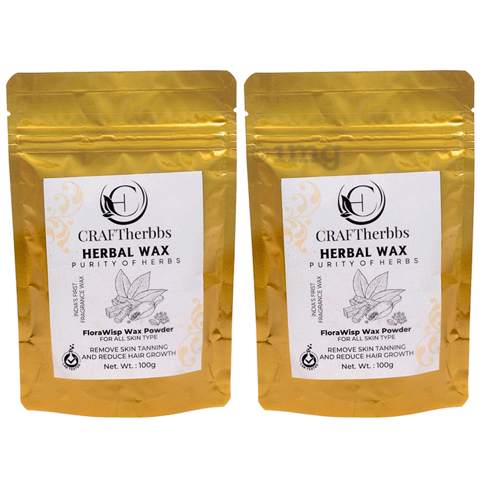 CRAFTherbbs Flora Wisp Wax Powder (100gm Each)