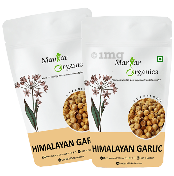 ManHar Organics Himalayan Garlic (1Kg Each)