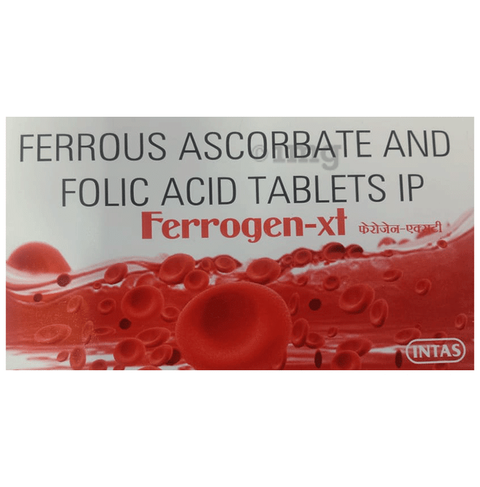 Ferrogen-XT Tablet For Folic acid Deficiency