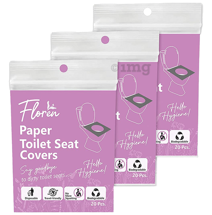 Floren Paper Toilet Seat Cover (20 Each)