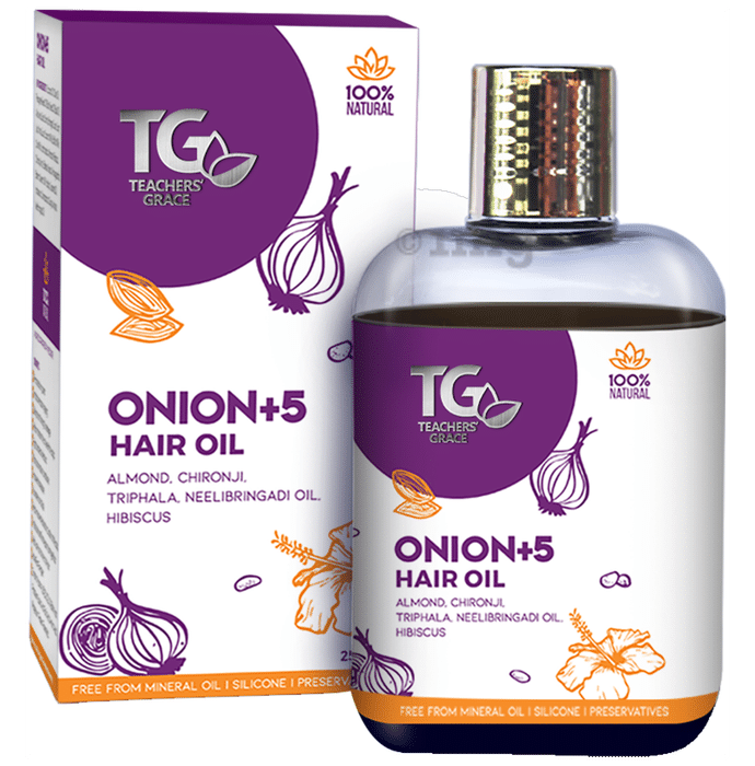 Teachers' Grace Onion+5 Hair Oil