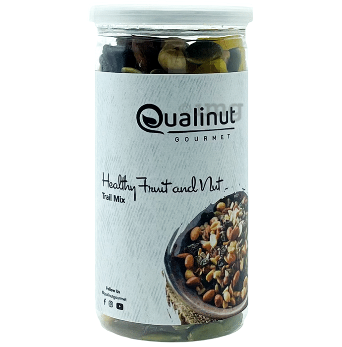 Qualinut Gourmet Healthy Fruit and Nut Trail Mix