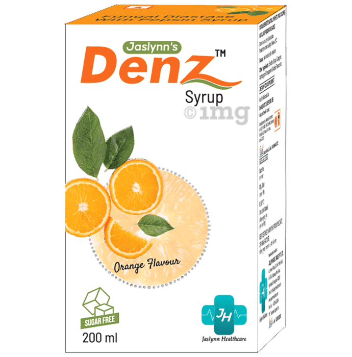 Denz Syrup Orange Sugar Free