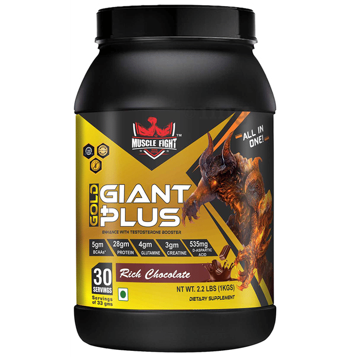 Muscle Fight Gold Giant Plus Rich Chocolate
