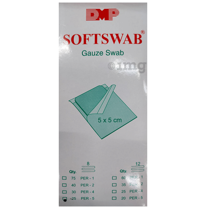 Softswab 8 ply Gauze Swab 5cm x 5cm