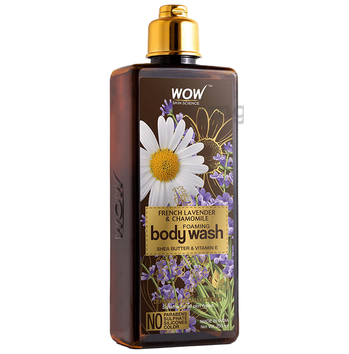 WOW Skin Science French Lavender & Chamomile Foaming Body Wash