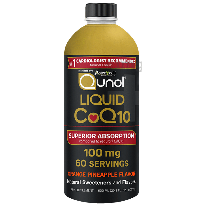 Qunol Liquid CoQ10 Orange Pineapple