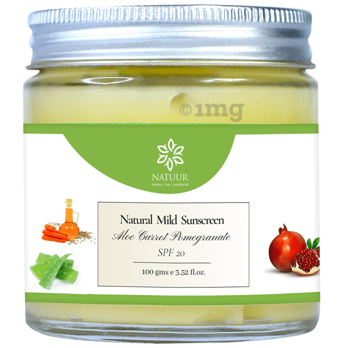 Natuur Mild Sunscreen Aloe Carrot Pomegranate SPF 20