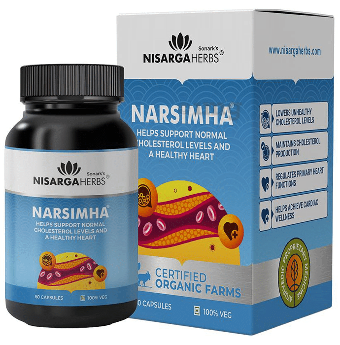 Nisarga Herbs Narsimha Veggie Caps