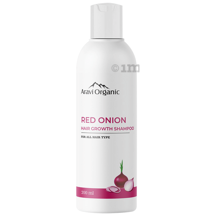 Aravi Organic Red Onion Hair Growth Shampoo
