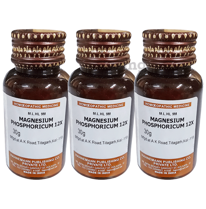Hapco Magnesia Phosphoricum Tablet (30gm Each) 12X