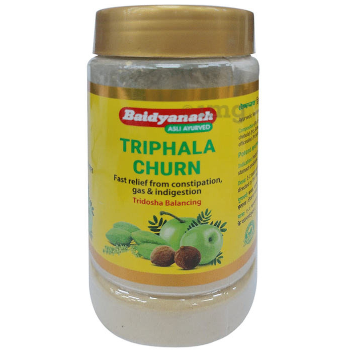 Baidyanath Triphala Churn | Eases Constipation, Acidity & Gas