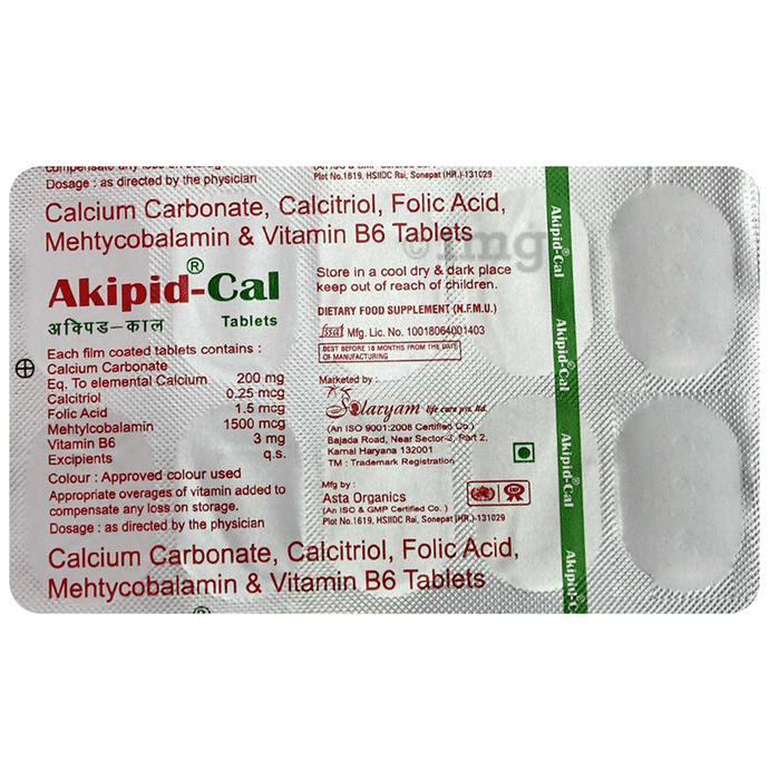 Akipid-Cal Tablet