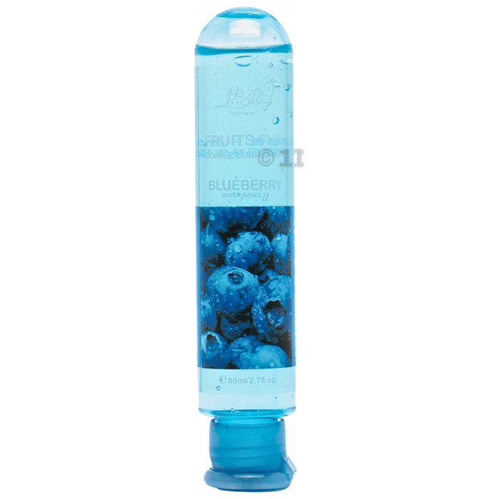 Fruits Fun Water Based Edible Lubricant Blueberry