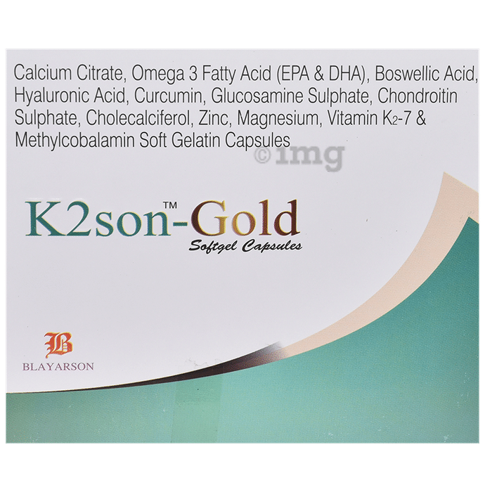 K2son-Gold Softgel Capsule