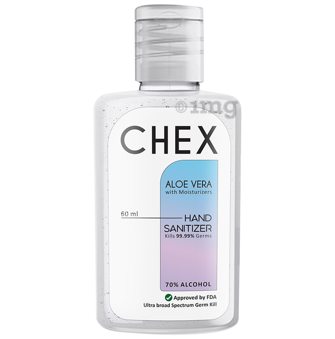 Chex Aloe Vera Hand Sanitizer (60ml Each)