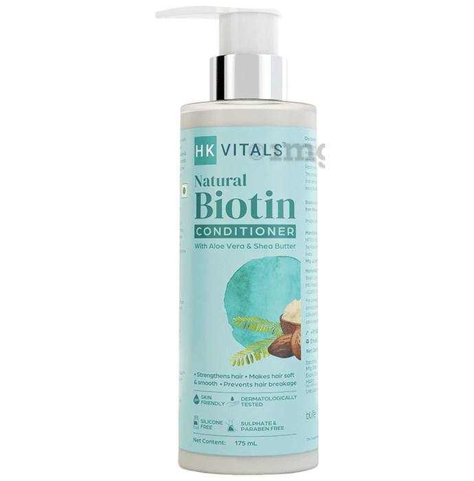 HK Vitals by HealthKart Natural Biotin Conditioner for Strong, Soft & Smooth Hair, Prevents Hair Breakage, All Hair Types