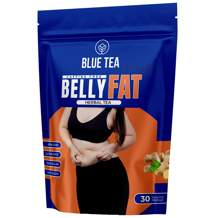 Blue Tea Belly Fat Herbal Tea Bag