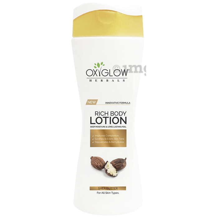 Oxyglow Herbals Shea Butter Rich Body Lotion