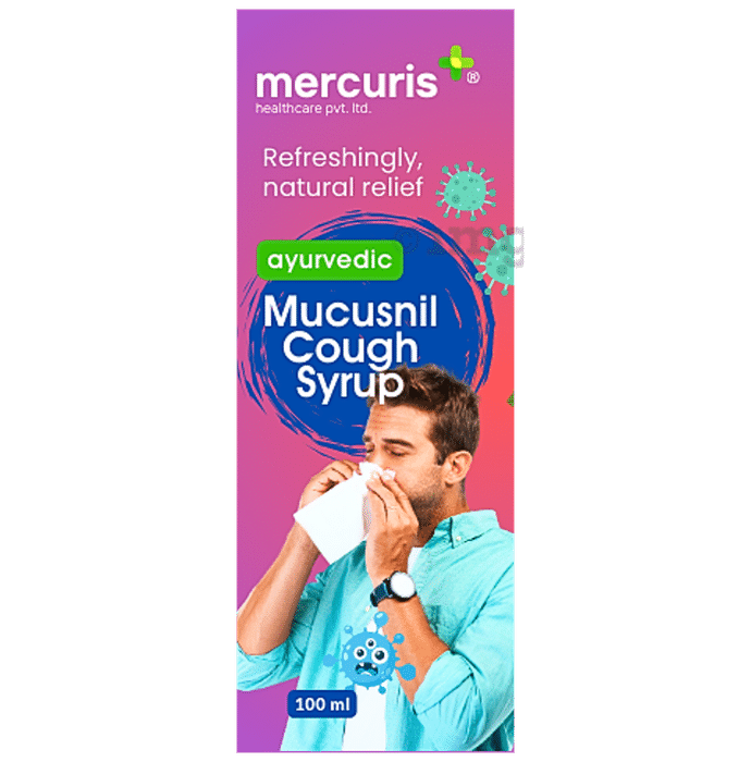 Mercuris + Ayurvedic Mucusnil Cough Syrup Sugar Free