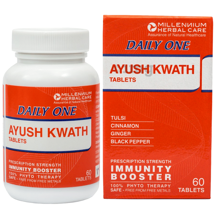 Millennium Herbal Care Daily One Ayush Kwath Tablet