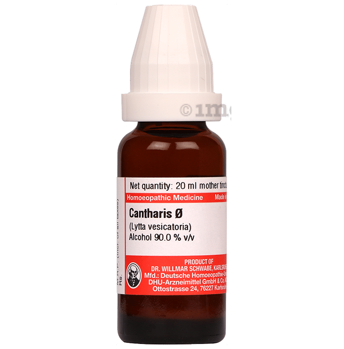 Dr Willmar Schwabe Germany Cantharis Mother Tincture Q