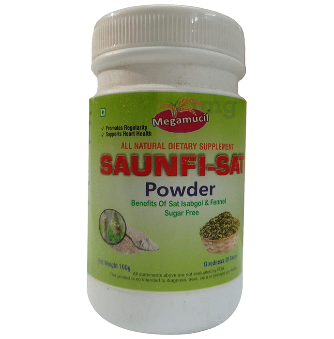 Megamucil Saunfi-Sat Powder Sugar Free