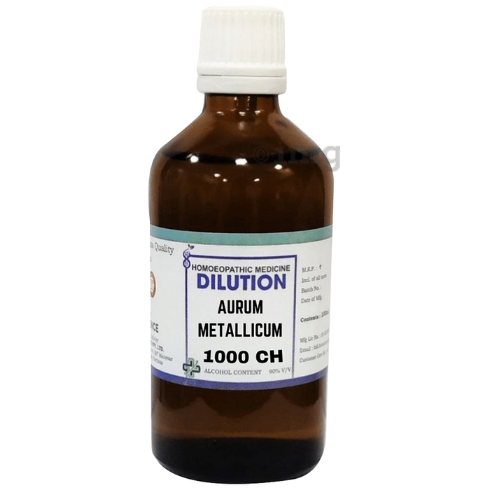 LDD Bioscience Aurum Metallicum Dilution 1000 CH