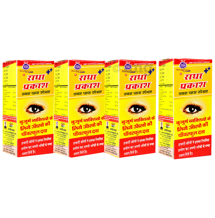 Radha Prakash Double plus special Eye Drop Extra Power for Redness & Irritation Relief (30gm Each)