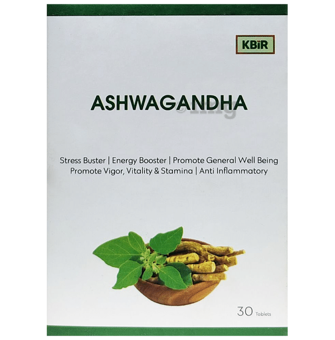 Kbir Ashwagandha Tablet | Ashwagandha Root and Withania Somnifera Dunal Extract