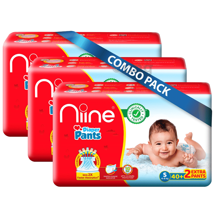 Niine Diaper Pants (42 Each) Small