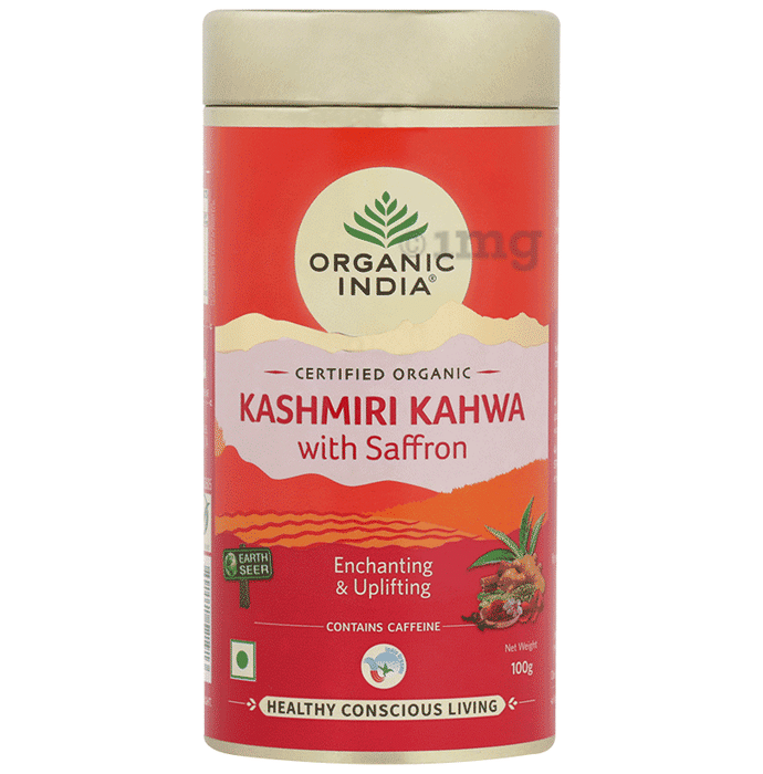 Organic India Certified Organic Kashmiri Kahwa with Saffron