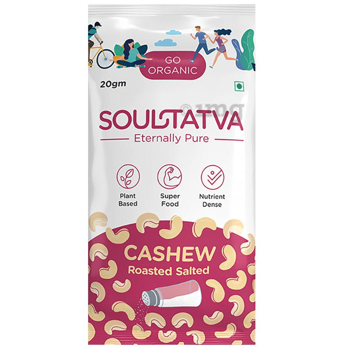 Soultatva Cashew (20gm Each) Roasted Salted