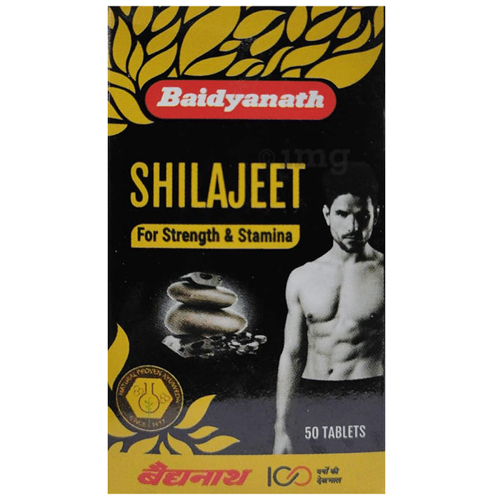 Baidyanath Shilajeet Tablet for Strength & Stamina Tablet