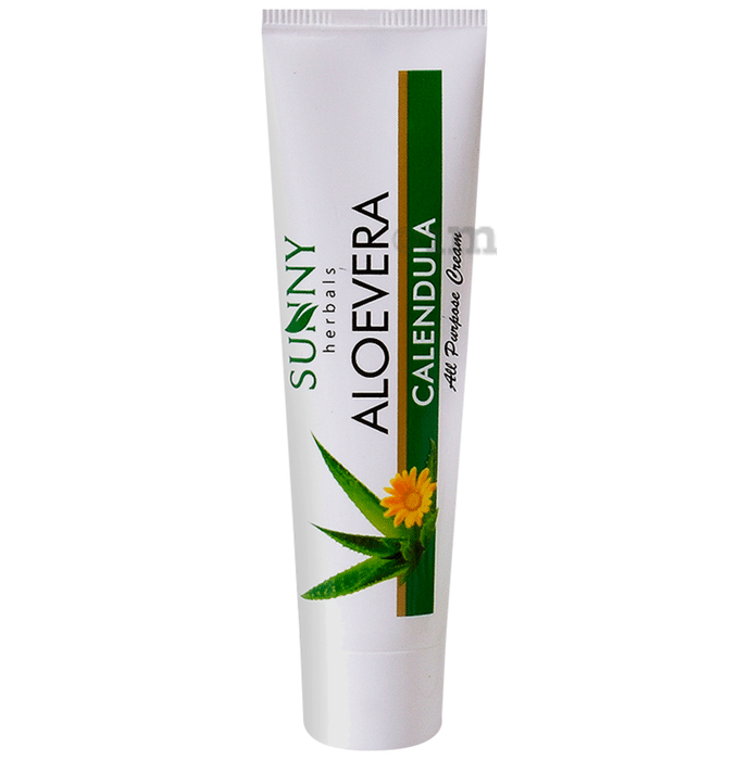 Sunny Herbals Aloevera Calendula All Purpose Cream