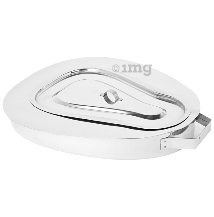 Ambygo Stainless Steel Bed Pan Urine Pot For Women