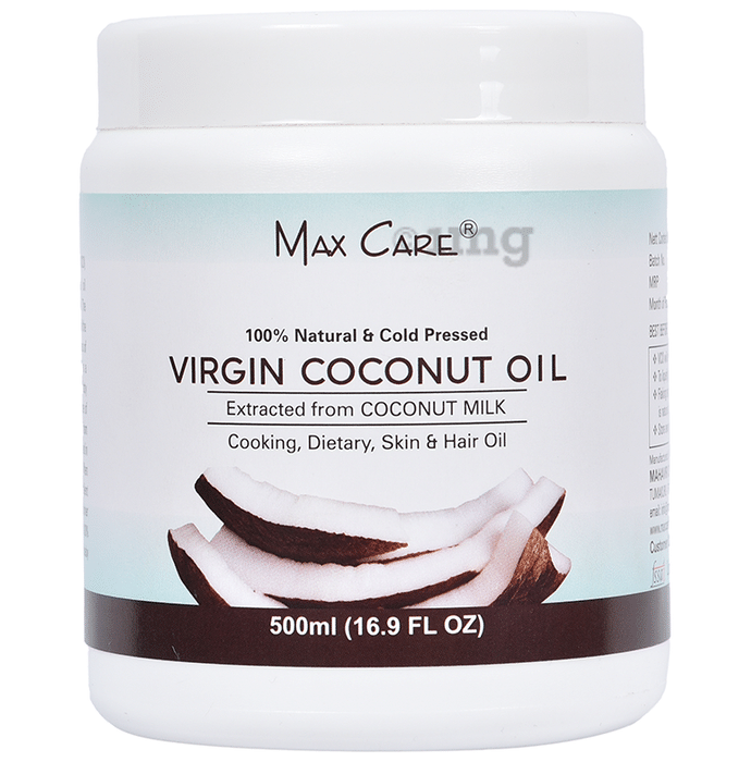Max Care 100% Natural & Cold Pressed Virgin Coconut Oil