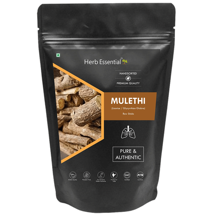Herb Essential Mulethi Raw Sticks