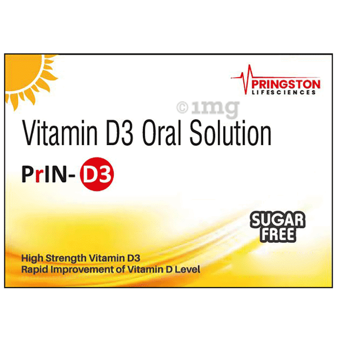 Prin-D3 Oral Solution (5ml Each) Sugar Free