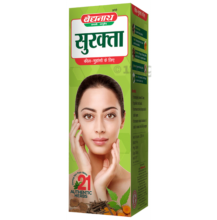 Baidyanath (Jhansi) Surakta Tonic for Pimples & Acne for Females Tonic